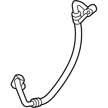 2015 BMW X1 A/C Liquid Line Hoses - 64509241352