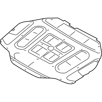 BMW 51489168665 Sound Insulating Engine Hood