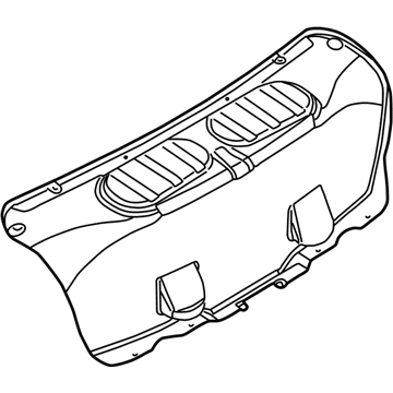 BMW 51498208511 Trim Panel, Trunk Lid