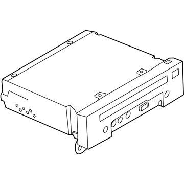 BMW 65129291376 Exchange Dvd Audio Player, Rear Cabin