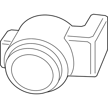 BMW 66206848088 ULTRASONIC SENSOR SUNSET ORA