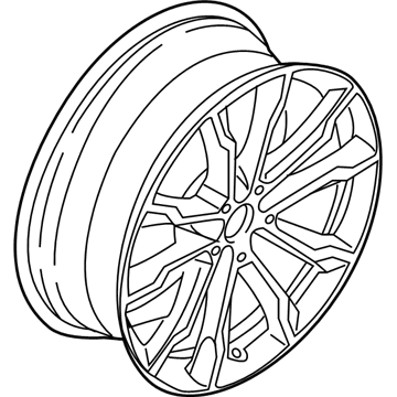 2019 BMW X4 Alloy Wheels - 36108010268