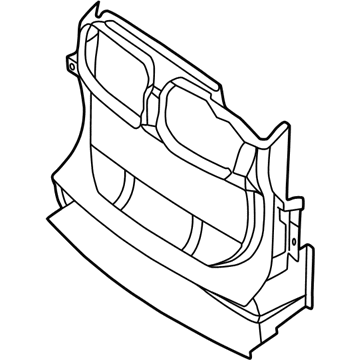 BMW 51718202831 Front Air Duct