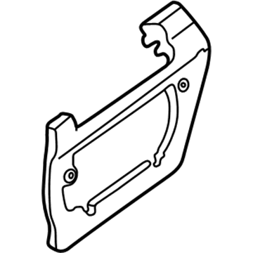 BMW 51228245345 Carrier, Outside Door Handle, Rear Left