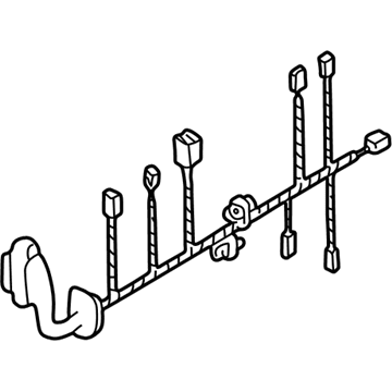 BMW 61128369343 Wiring Rear