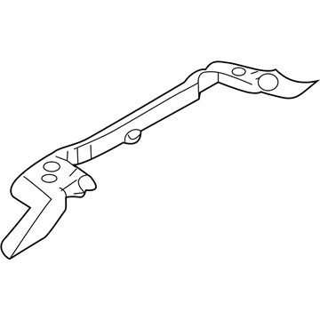 BMW 41217062234 Moulded Part For Column B, Exterior Right