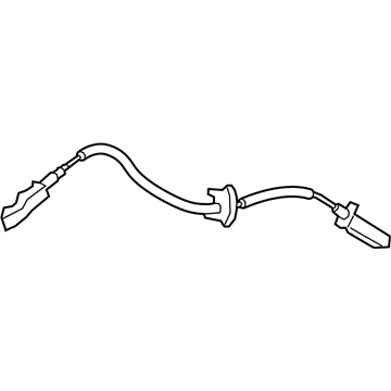 BMW Z4 Door Latch Cable - 51217455422