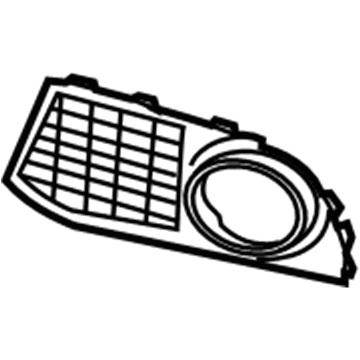 BMW 51118059001 Grille, Air Inlet, Left