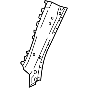 BMW 41007437478 C-Pillar Support, Right