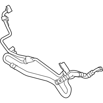 BMW 650i xDrive Gran Coupe Power Steering Hose - 32416791633