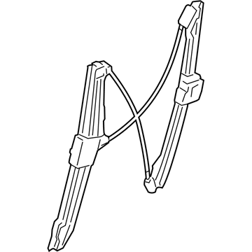 BMW X3 Window Regulator - 51337355635