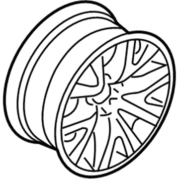 BMW 745i Alloy Wheels - 36116761555