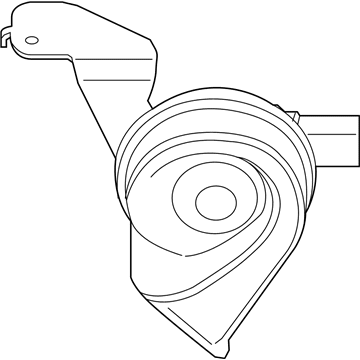 BMW 61337455832 HORN, LOW PITCH