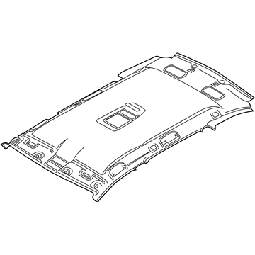 BMW 51447919686 MOLDED ROOF LINING