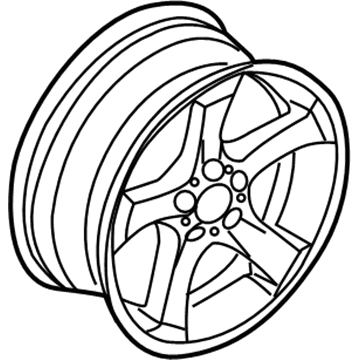 BMW 36116764536 Light Alloy Rim