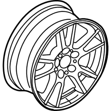 2004 BMW X3 Alloy Wheels - 36103412060