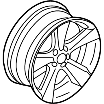 2004 BMW X3 Alloy Wheels - 36116765028