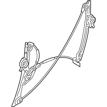 2020 BMW 840i xDrive Window Regulator - 51338497027