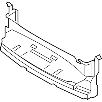 BMW 51747290609 Air Duct, Bottom