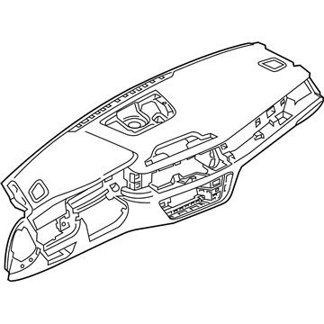 BMW 51459458055 DASHBOARD LEATHER HEAD-UP DI