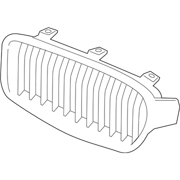 BMW 51137263481 Grille, Front, Left