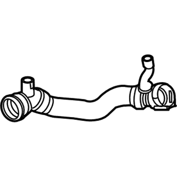 BMW X6 M Cooling Hose - 17127589755