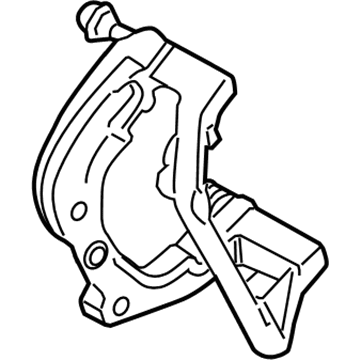 2014 BMW 650i xDrive Brake Caliper Bracket - 34217846696