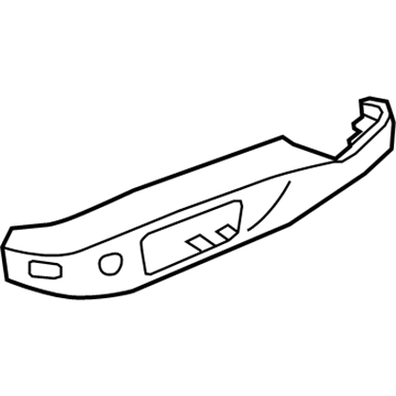 BMW 52107385859 Seat Trim, Outer Left