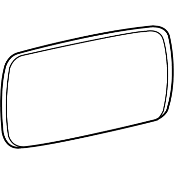 BMW 51163404636 Mirror Glass, Heated, Convex, Right