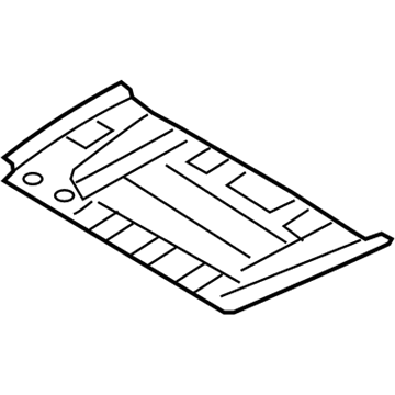 BMW 41007415977 Battery Carrier, Rear