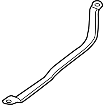 BMW 328d Fuel Tank Strap - 16197294293