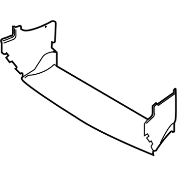 BMW 51713401288 Air Duct, Bottom