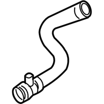 BMW X3 Coolant Reservoir Hose - 17123413819