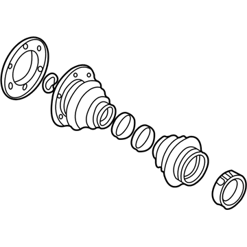 BMW Z3 CV Boot - 33217504524