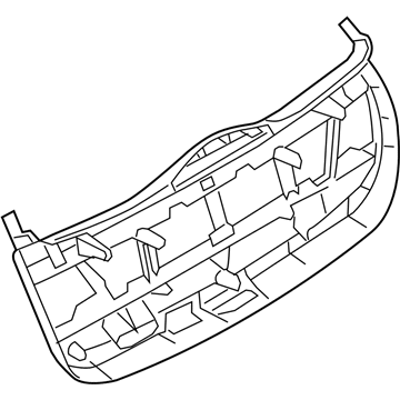 BMW 51497164884 Lower Tail Lid Trim Panel