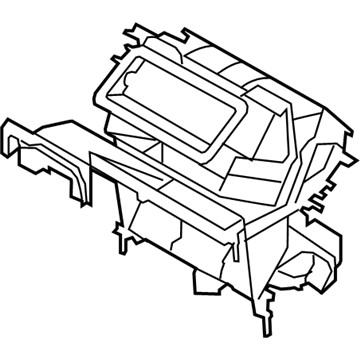 BMW 64119224202 Empty Housing For Heater/Air Condit.Unit