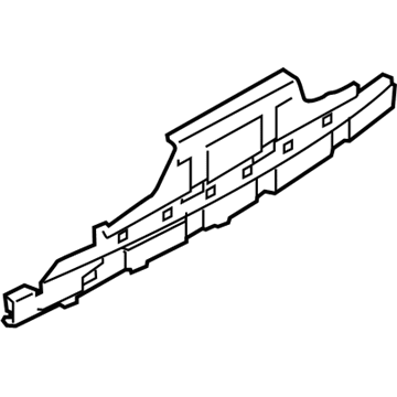 BMW 51128054565 Reinforcement, Bumper, Rear Bottom