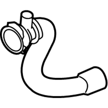 BMW X5 Radiator Hose - 17127537108