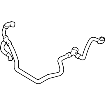 2007 BMW X5 Coolant Reservoir Hose - 17127537109