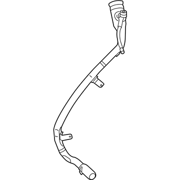 2019 BMW 530i xDrive Fuel Tank Filler Neck - 16117365415