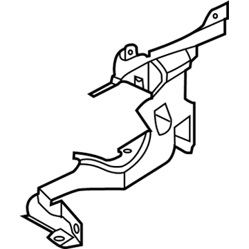 BMW 51757228686 Cover, Steering Gear, Front Right