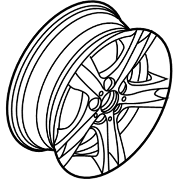 2008 BMW 135i Alloy Wheels - 36116779791