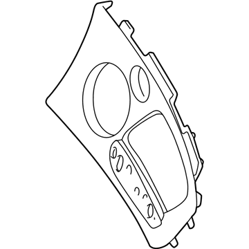 BMW 51438233336 Right Trim Panel Insert