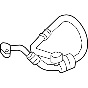 BMW 840i xDrive A/C Liquid Line Hoses - 64539890099