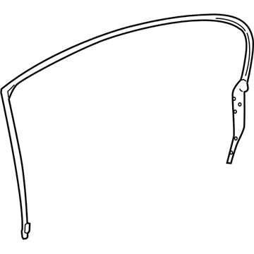 BMW 535d Weather Strip - 51357182303