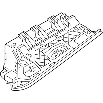 BMW 51169202275 Glove Box With Airbag