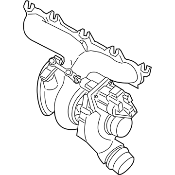 BMW Z4 Exhaust Manifold - 11657933864