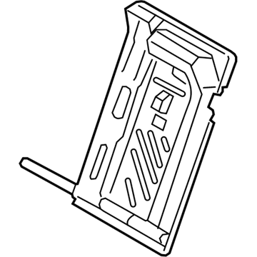 BMW 52207235434 Frame, Backrest Left