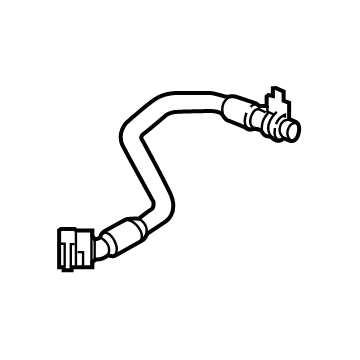 BMW 17129430884 LINE, RADIATOR-HV GENERATOR