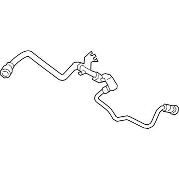 BMW M550i xDrive Cooling Hose - 17128602678